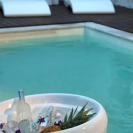 Villa Dafni 4Bed With Pool In Kalafatis Spilia Mykonos Town Extérieur photo