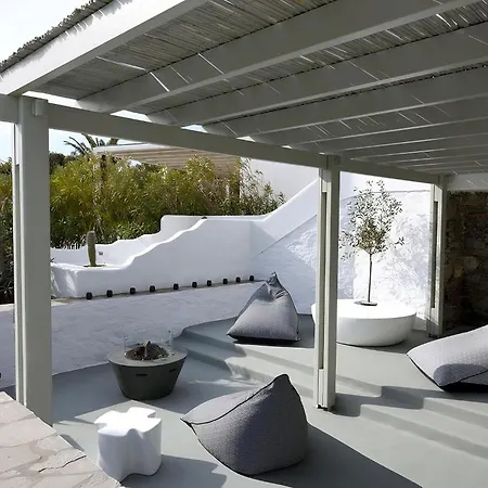 Villa Dafni 4Bed With Pool In Kalafatis Spilia Mykonos Town Extérieur photo