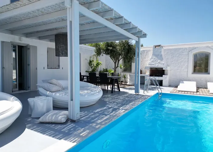 Villa Dafni 4Bed With Pool In Kalafatis Spilia