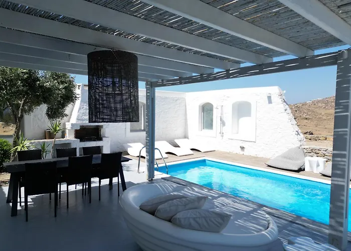 Villa Dafni 4Bed With Pool In Kalafatis Spilia