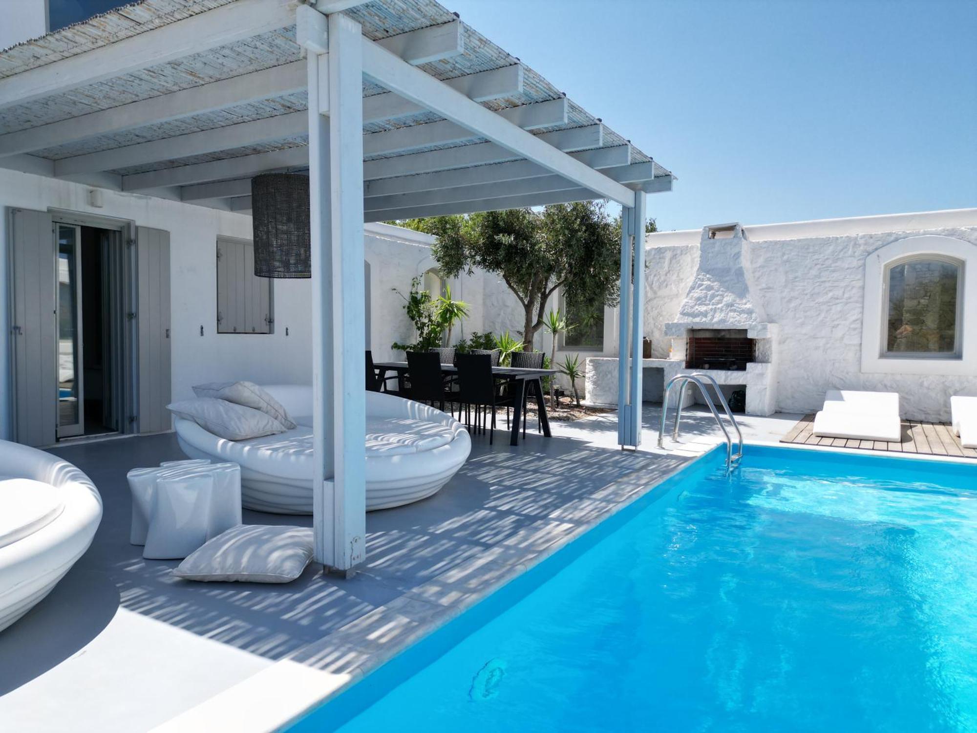 Dafni 4bed With Pool In Kalafatis Spilia * Mykonos Town
