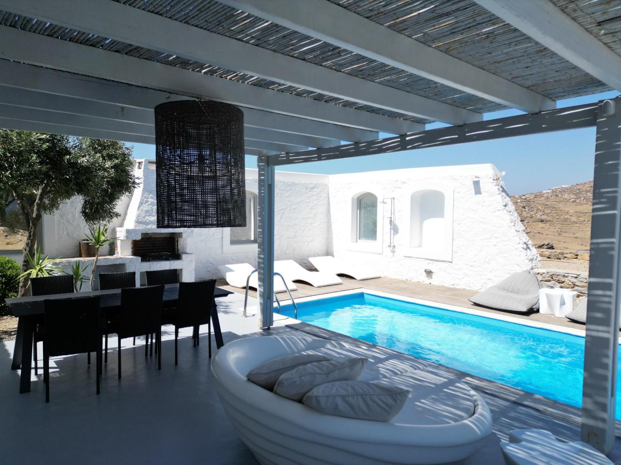 Villa Dafni 4bed With Pool In Kalafatis Spilia