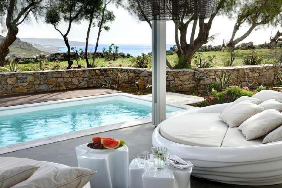 Dafni 4bed With Pool In Kalafatis Spilia * Mykonos Town
